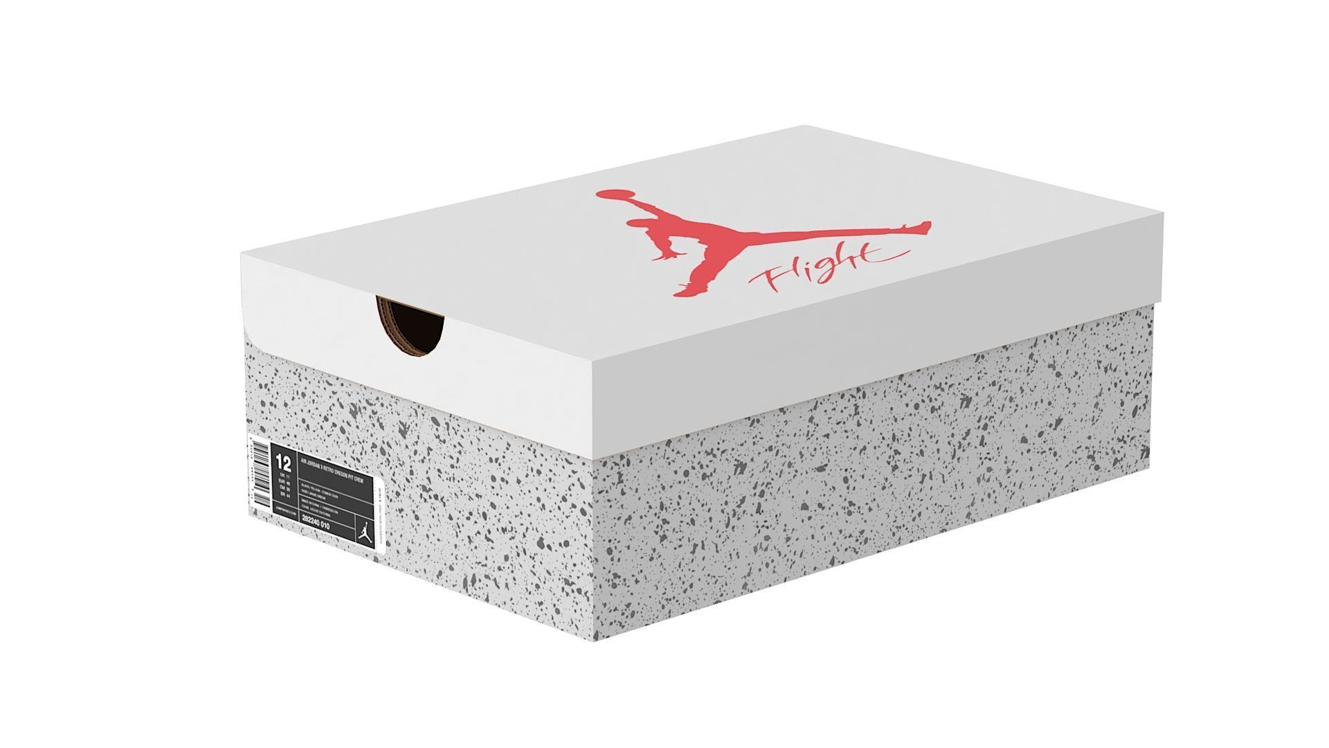 Jordan Box PBR 09 Low-poly 3D model_7