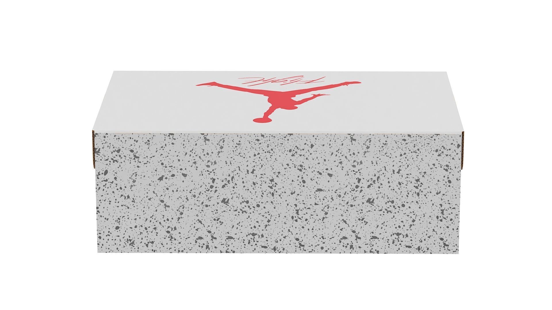 Jordan Box PBR 09 Low-poly 3D model_10