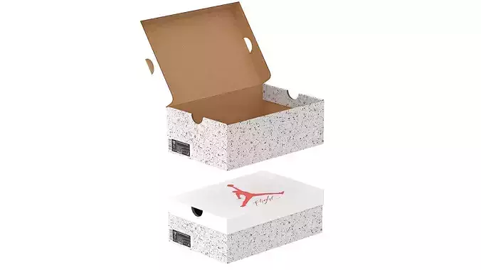 Jordan Box PBR 09 Low-poly 3D model