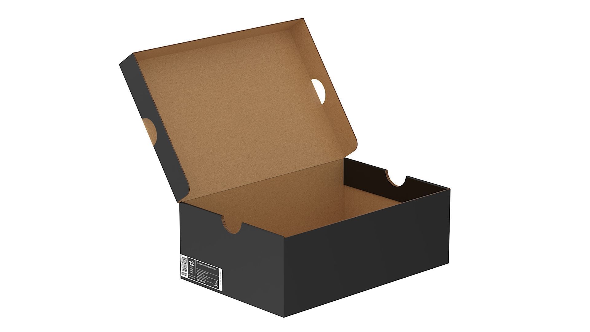 Jordan Box PBR 10 Low-poly 3D model_1