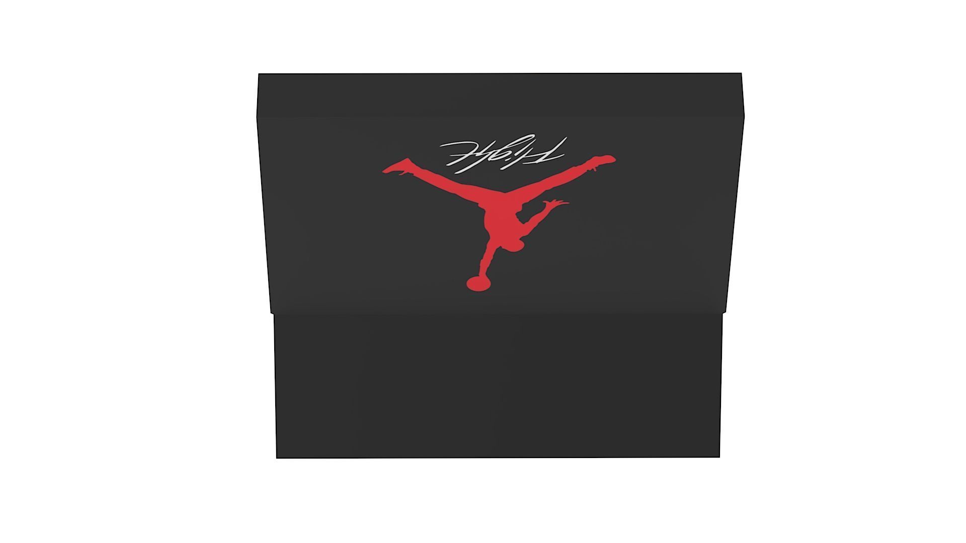 Jordan Box PBR 10 Low-poly 3D model_4