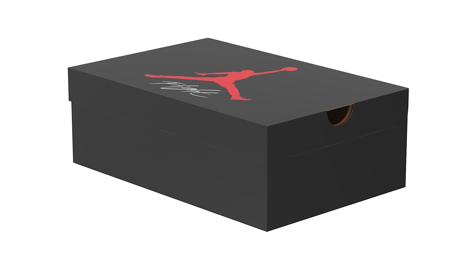 Jordan Box PBR 10 Low-poly 3D model_12
