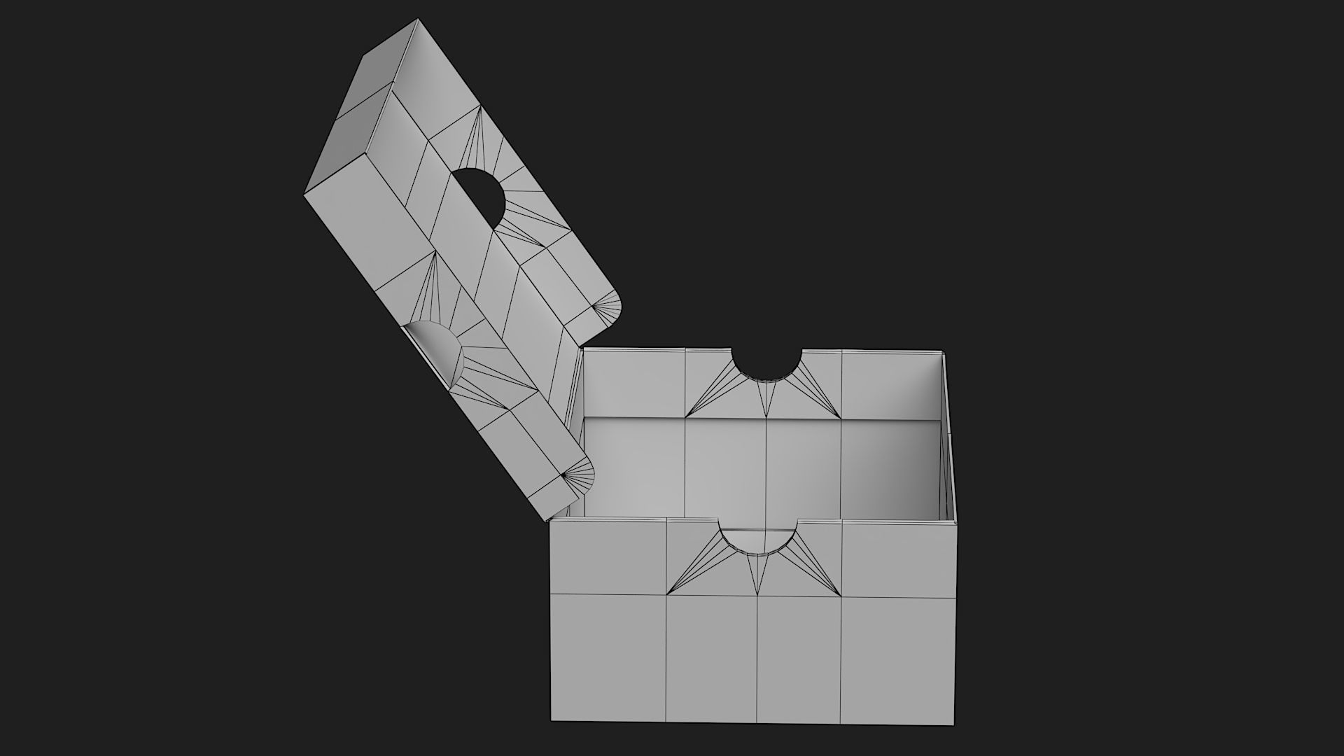 Jordan Box PBR 11 Low-poly 3D model_14