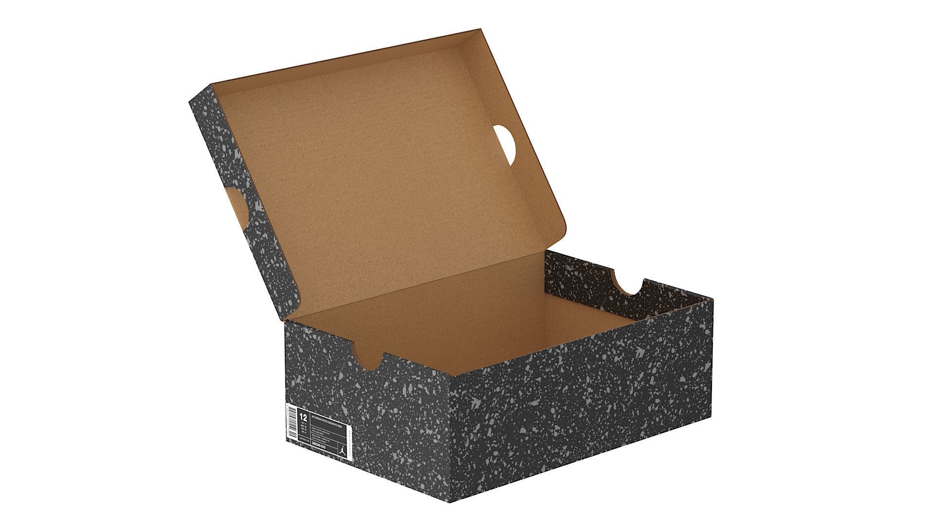 Jordan Box PBR 11 Low-poly 3D model_1