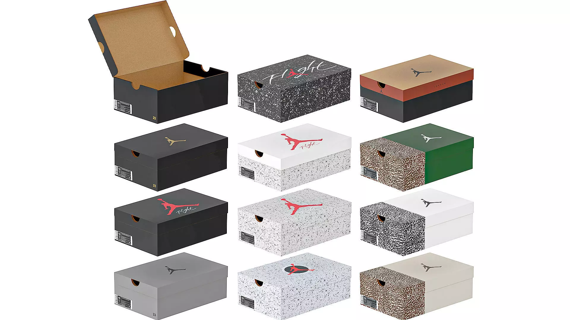 Jordan Boxes Collection PBR _0