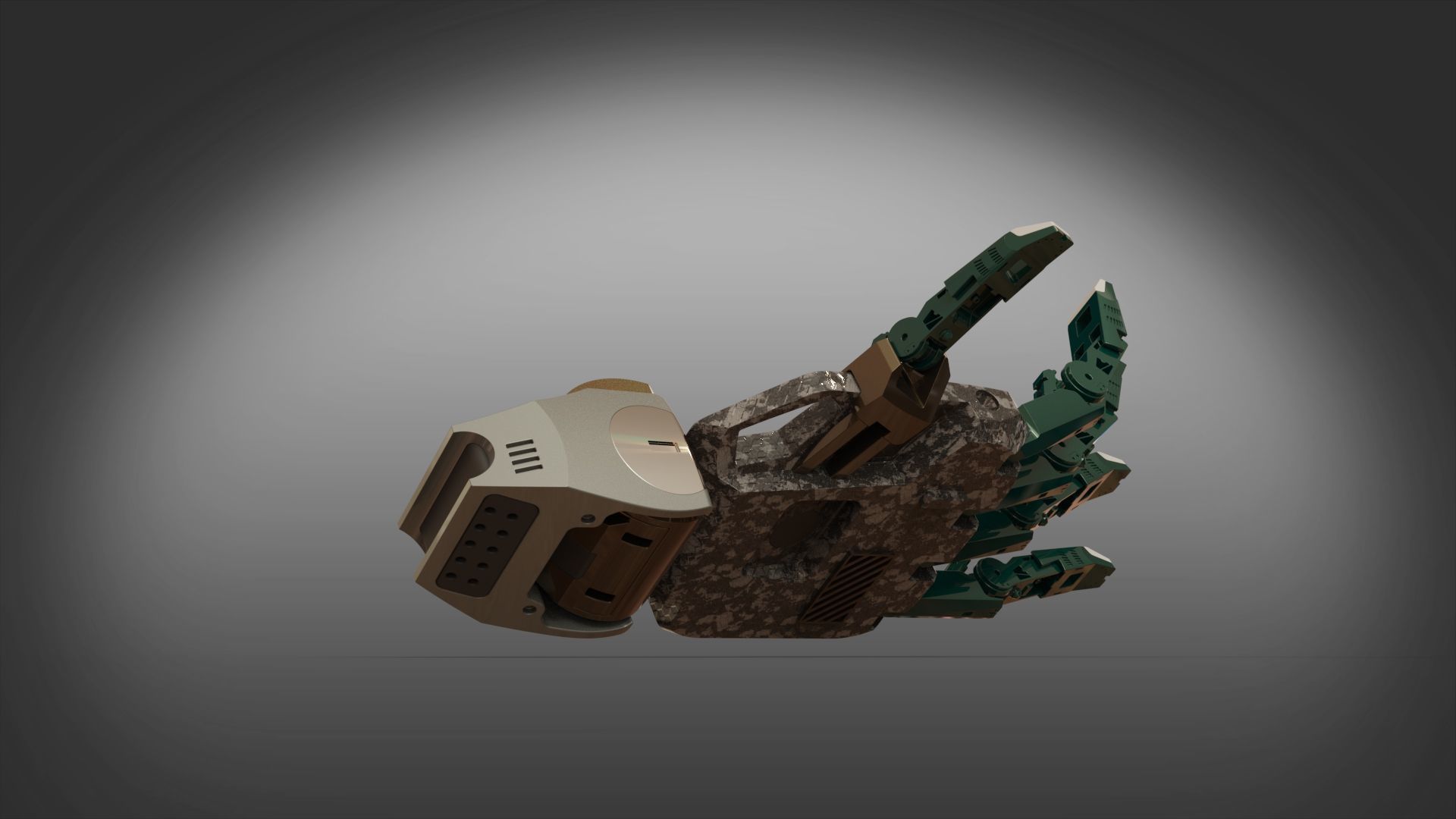 Hand robotic vol5 3D model_6