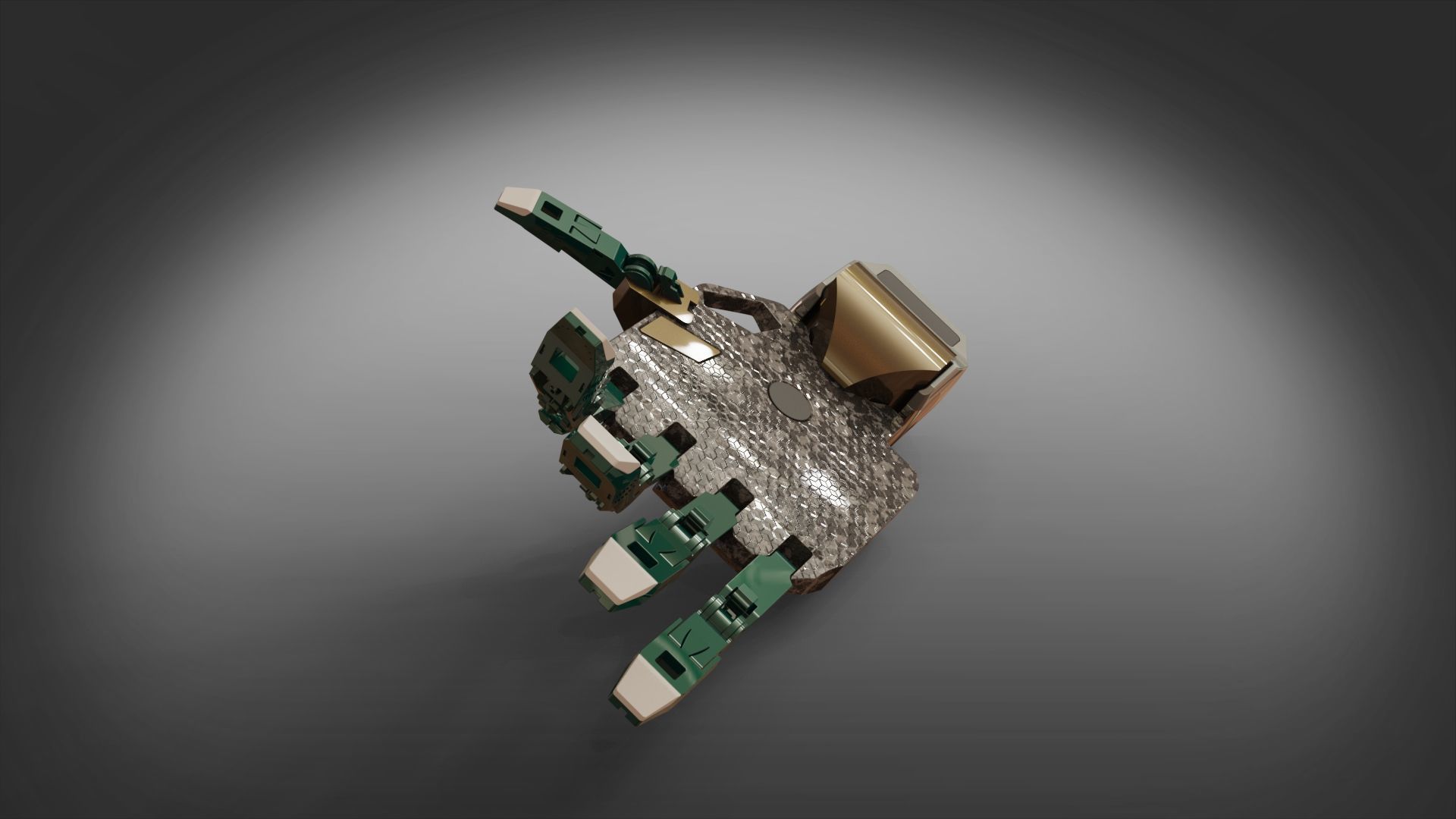Hand robotic vol5 3D model_5