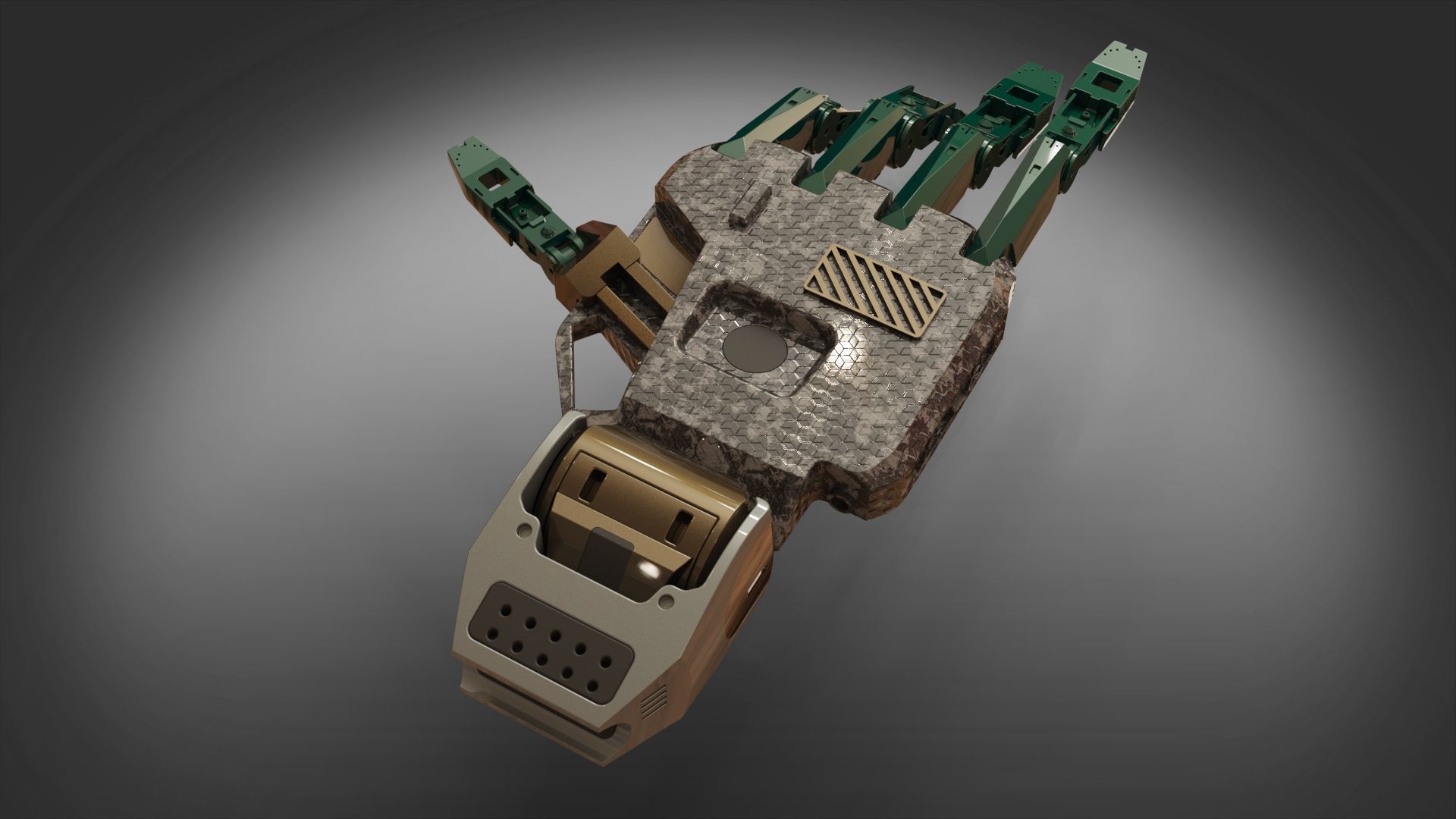 Hand robotic vol5 3D model_2