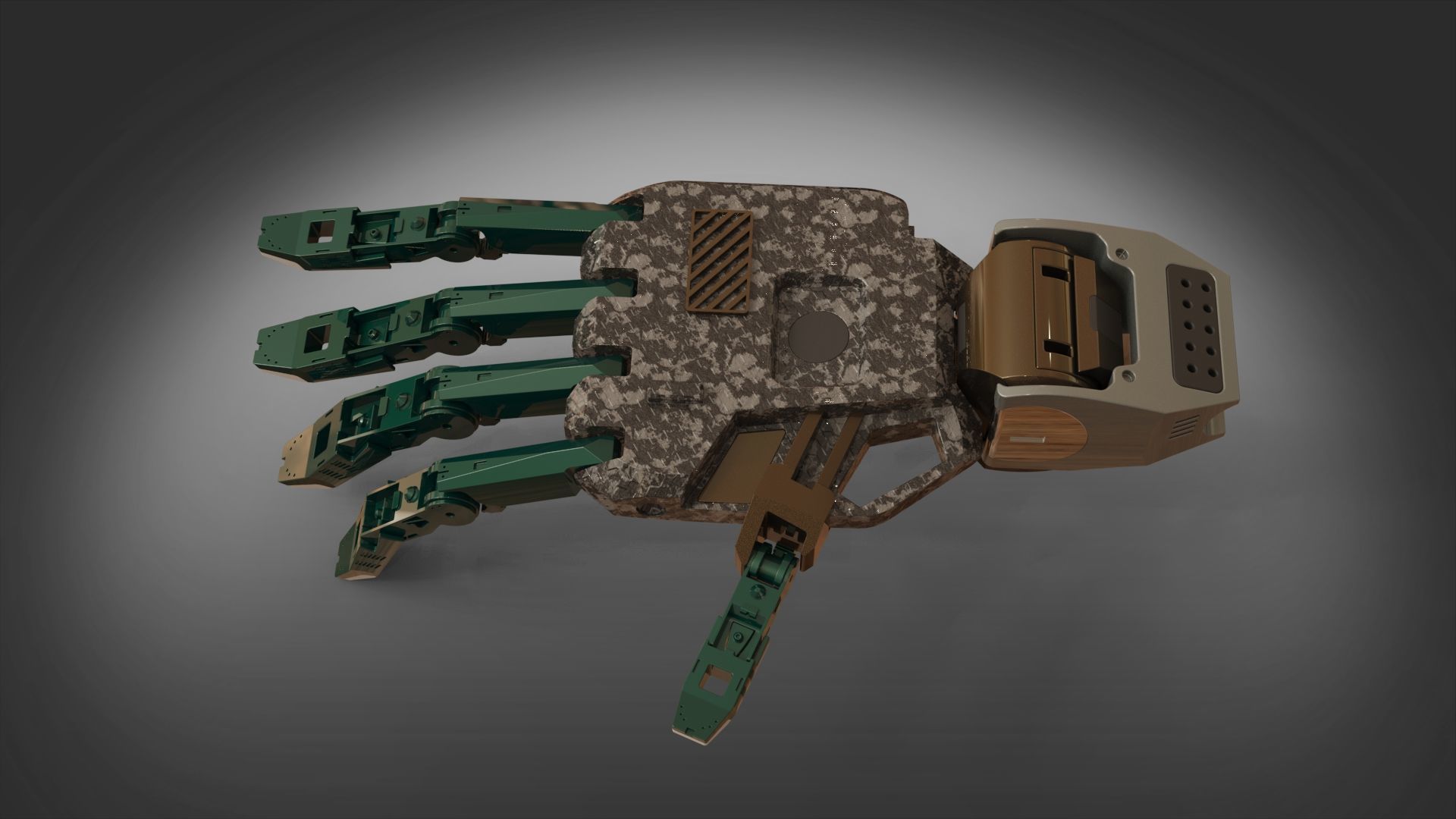 Hand robotic vol5 3D model_3