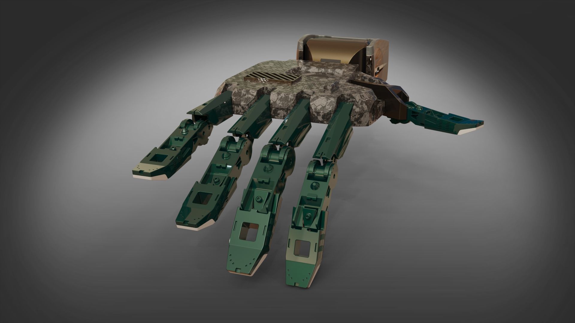 Hand robotic vol5 3D model_4