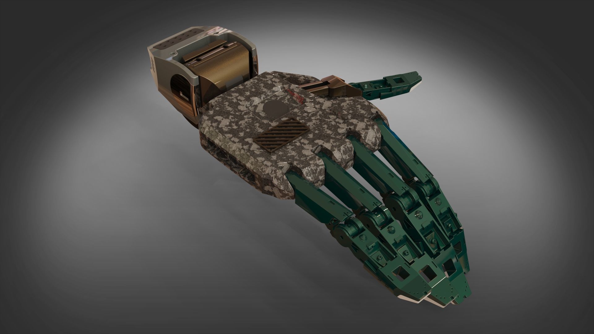 Hand robotic vol5 3D model_1