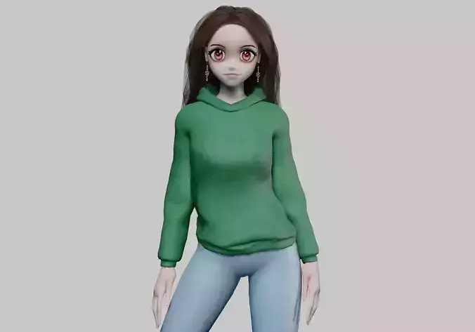 sweet cute girl V35734 