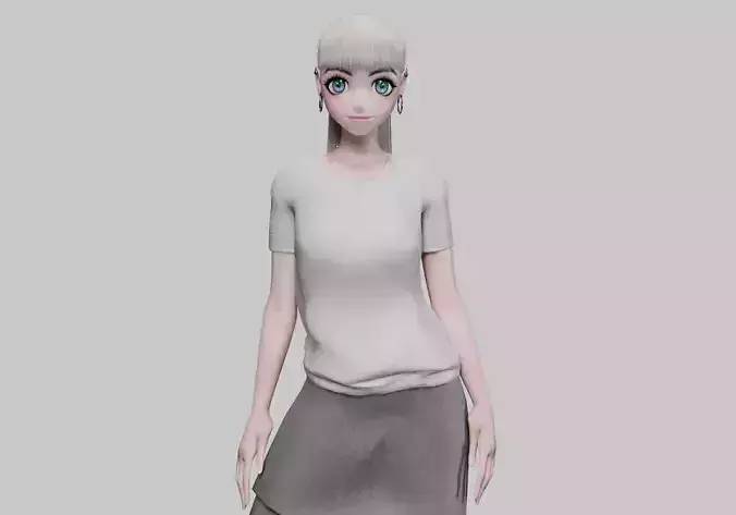 cute Young girl V23078 