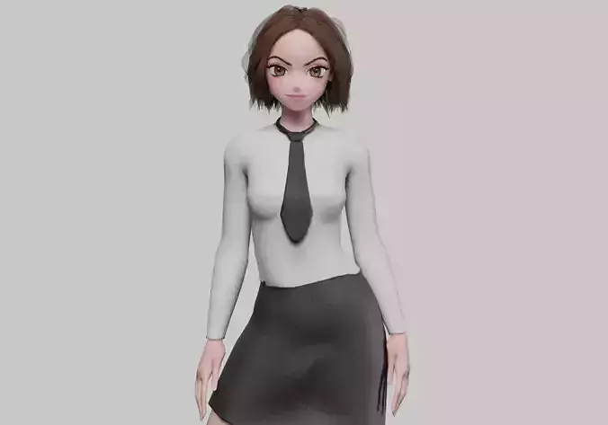 business Cartoon girl V31909 