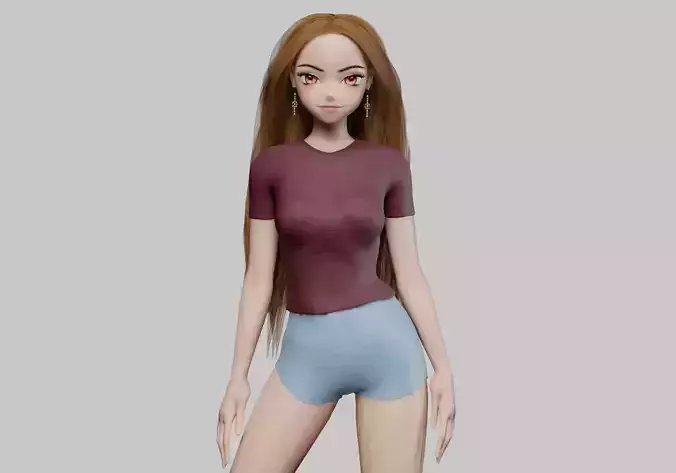 Basic cute girl V31959 