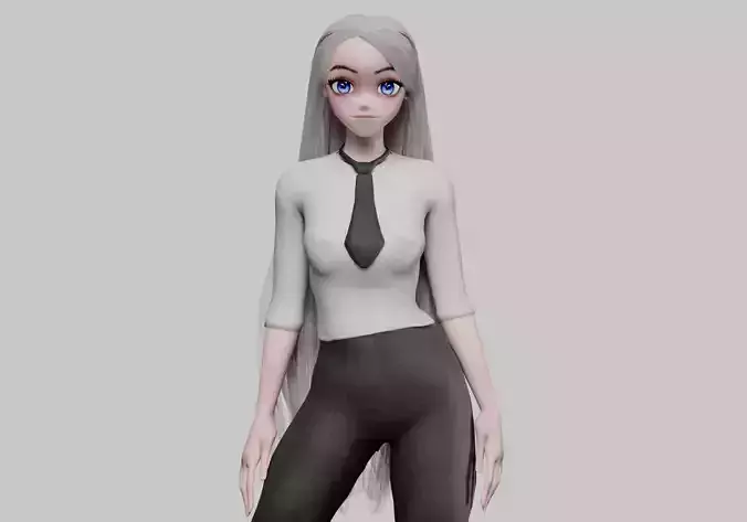 anime cute girl V31165 