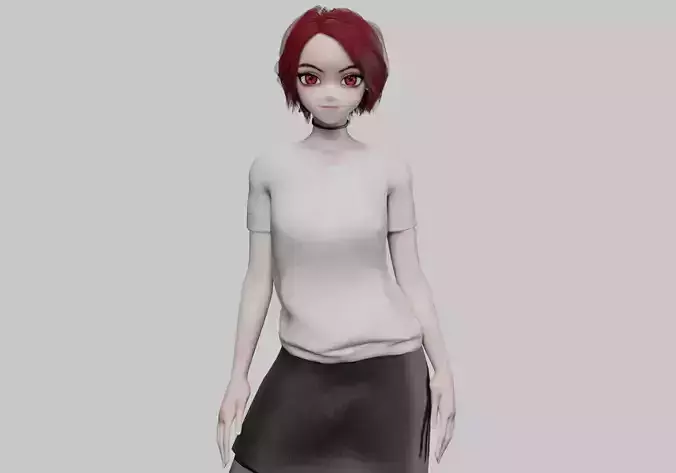 anime classic girl V32003 