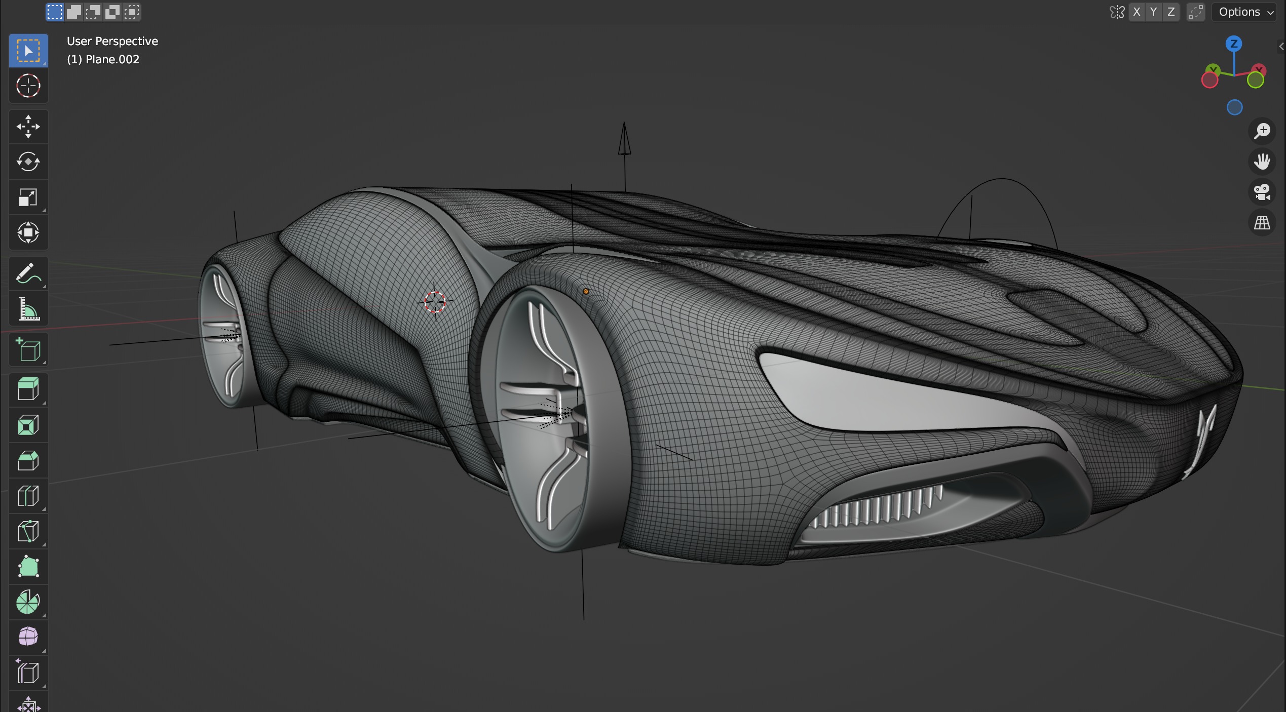 cosmo hypercar 3D model_4