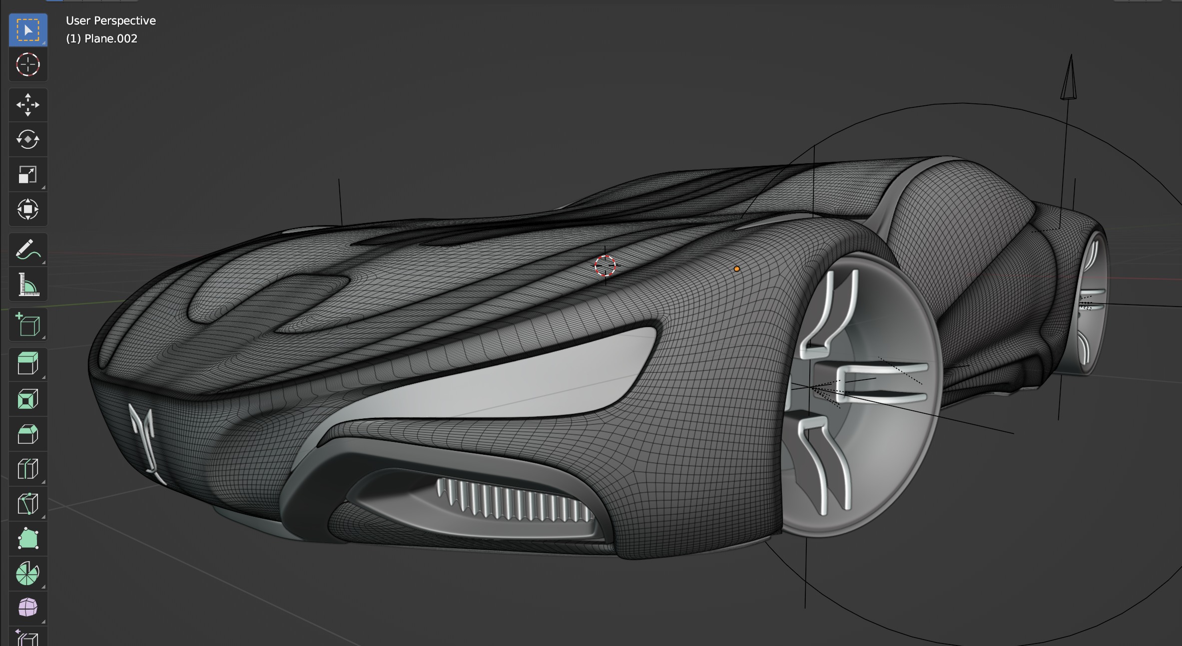 cosmo hypercar 3D model_1