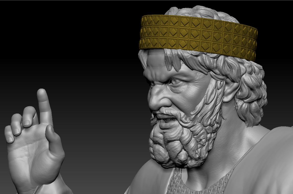 Nativity King Herod  The Great printable 3D print model_5