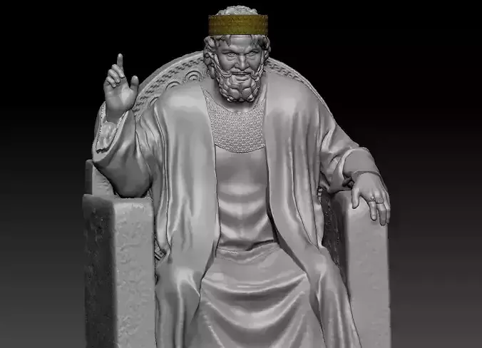 Nativity King Herod  The Great printable 3D print model