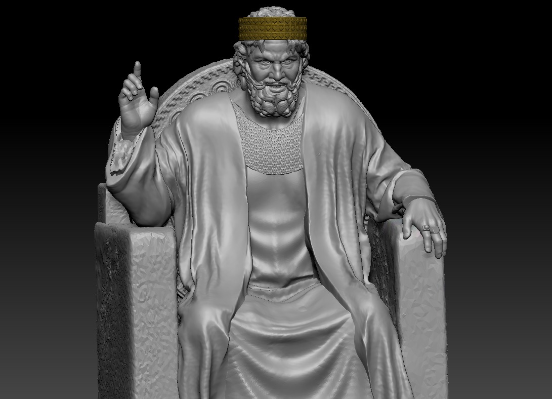 Nativity King Herod The Great printable 3D model 3D printable | CGTrader