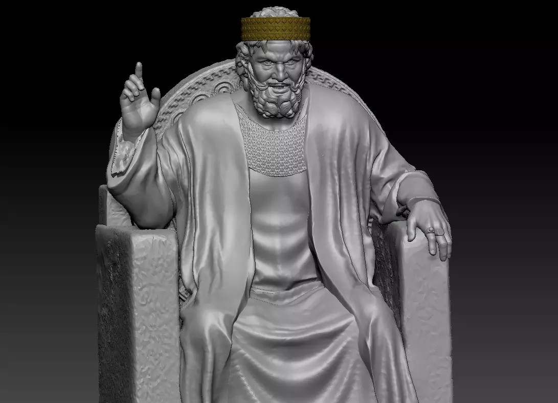 Nativity King Herod  The Great printable 3D print model_0