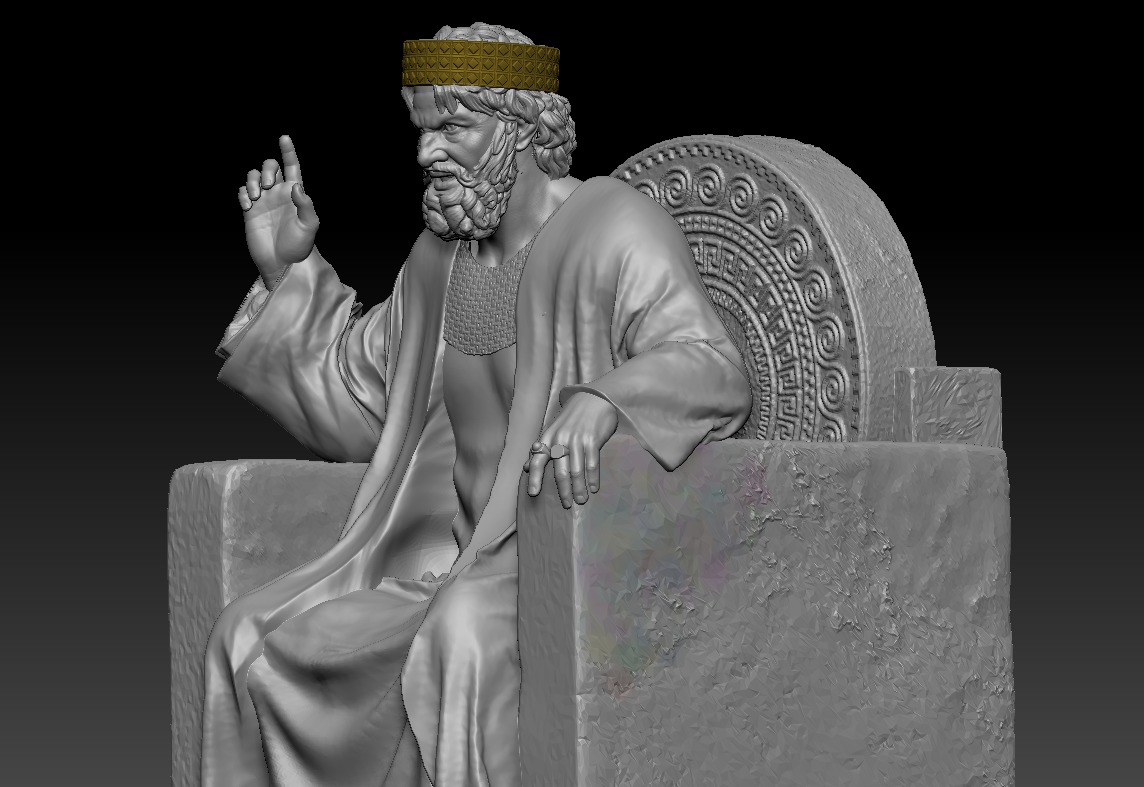 Nativity King Herod  The Great printable 3D print model_1