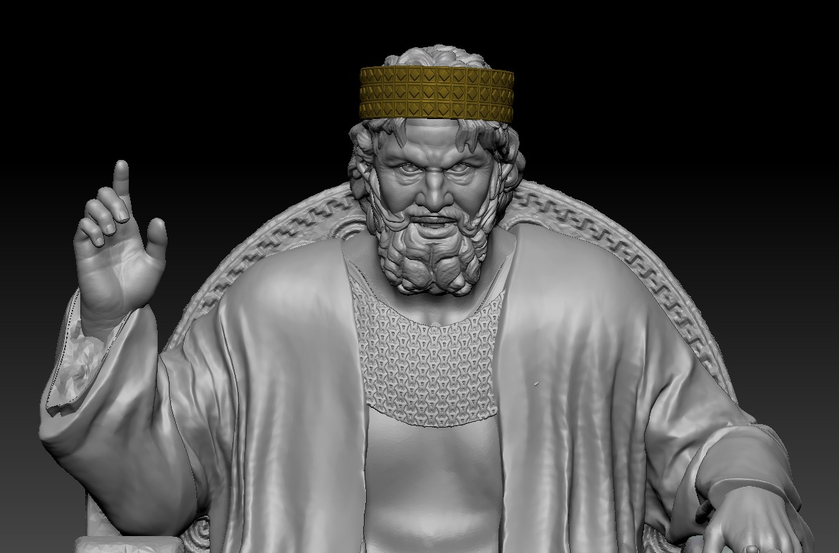 Nativity King Herod  The Great printable 3D print model_3