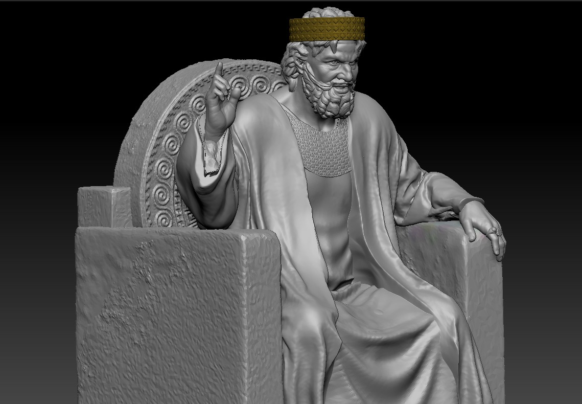 Nativity King Herod  The Great printable 3D print model_2