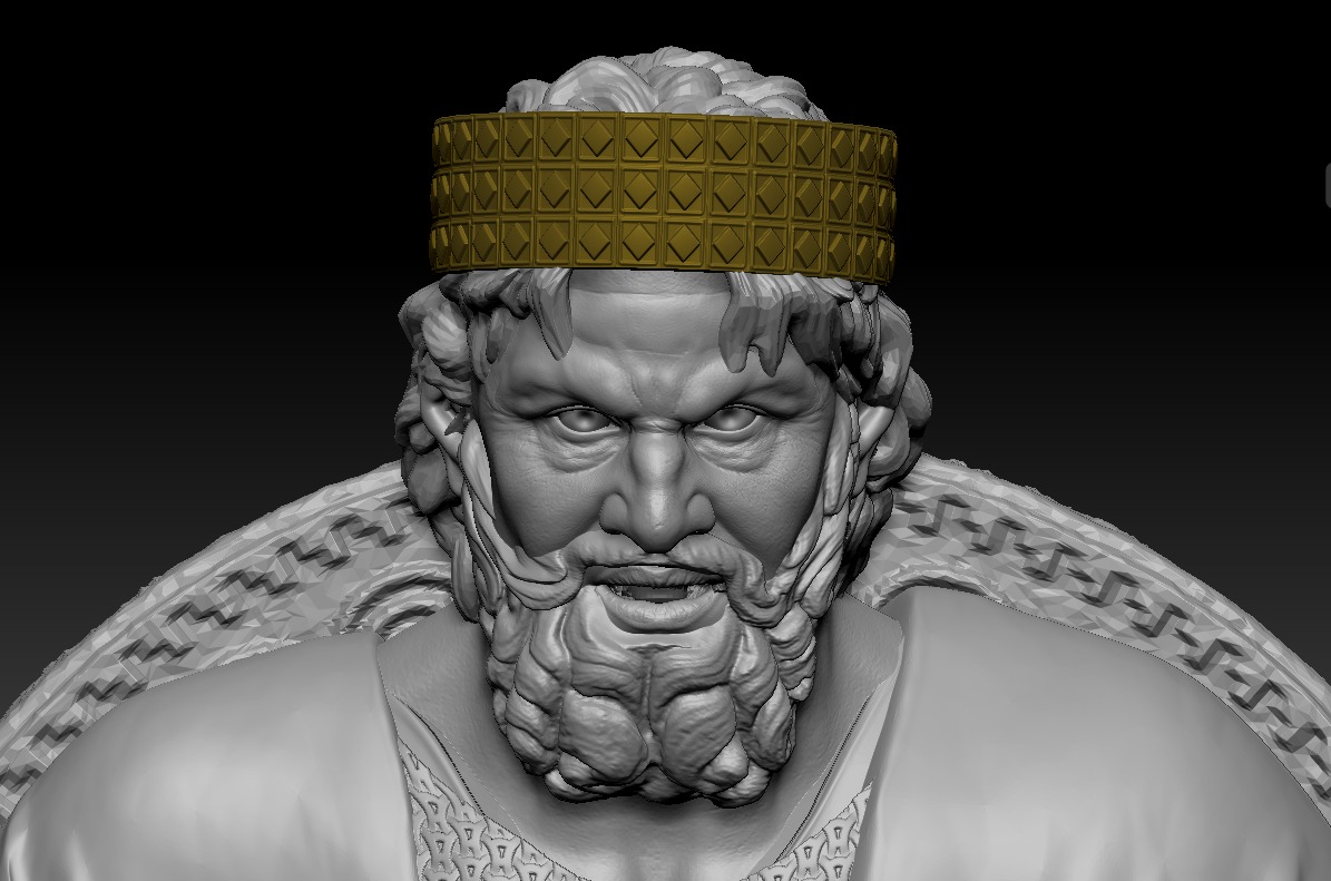 Nativity King Herod  The Great printable 3D print model_4