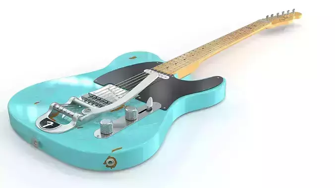 Telecaster Aqua