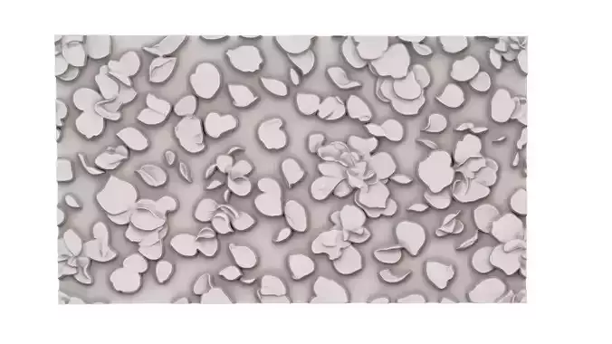 decor set wall panel wall relief mural CNC 54