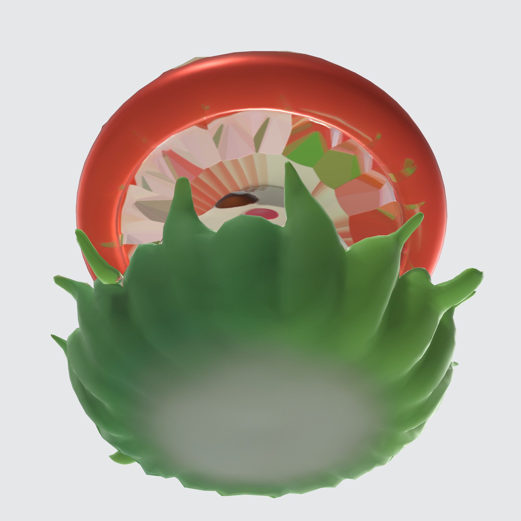 cartoon mushroom 3D model_4