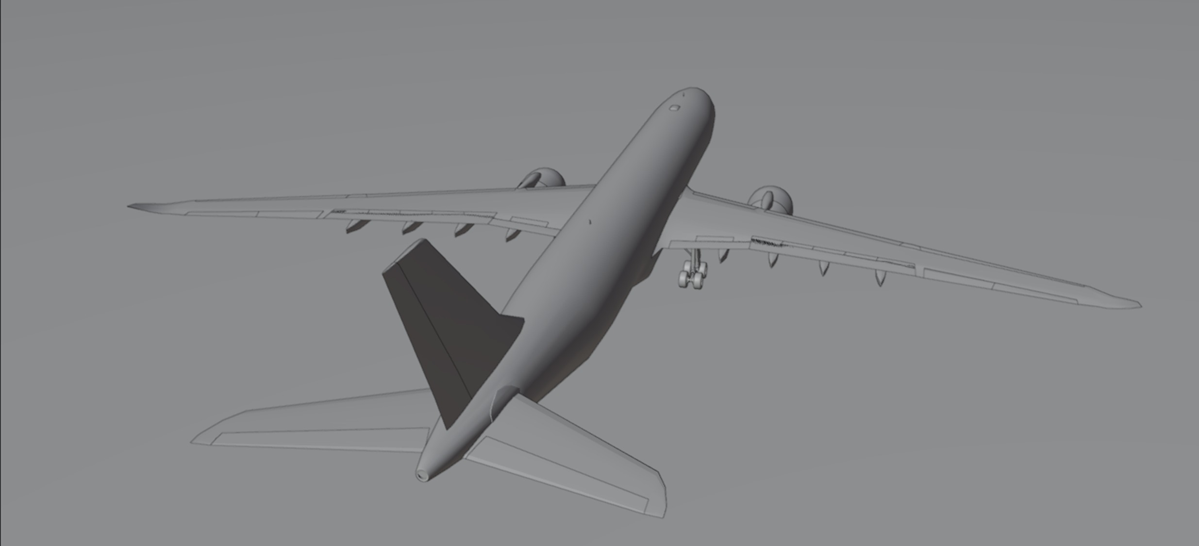 Airbus a330-900neo model with cockpit low poly 10 liveries 3D Model Collection_12