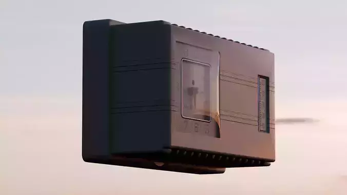 Vintage Honeywell Thermostat Free 3D model