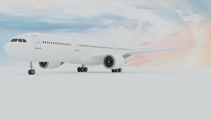 Airbus A330 3D model