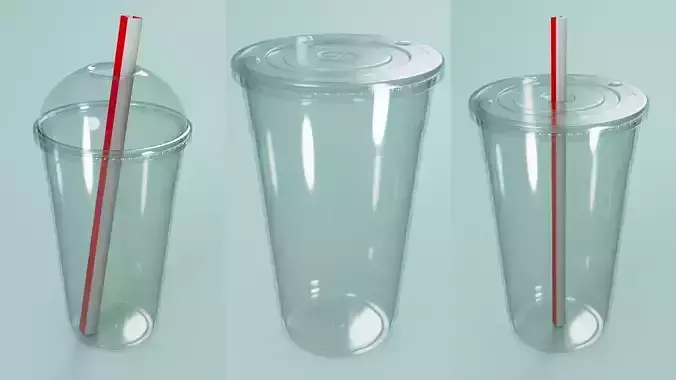 Tall Plastic Takeaway Cups