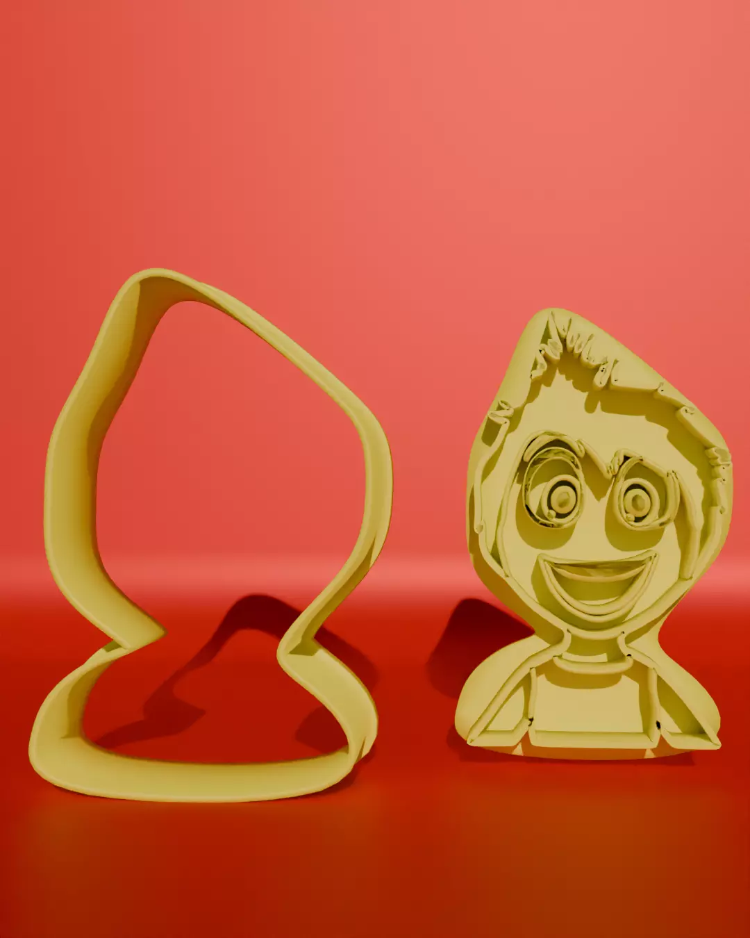 JOY Cookie Cutter - Inside Out 3D print model