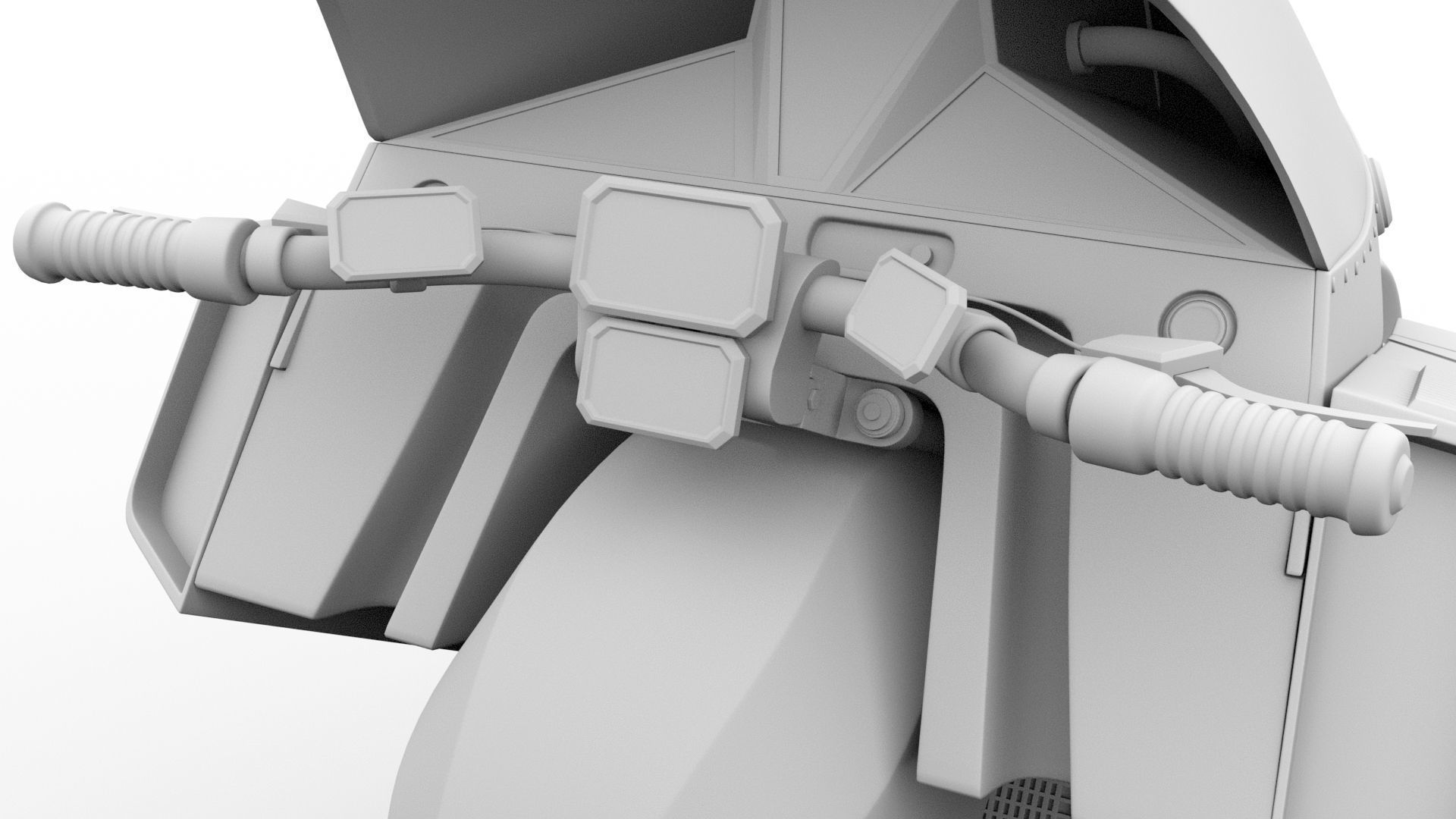 Akira Bike  3D model_4