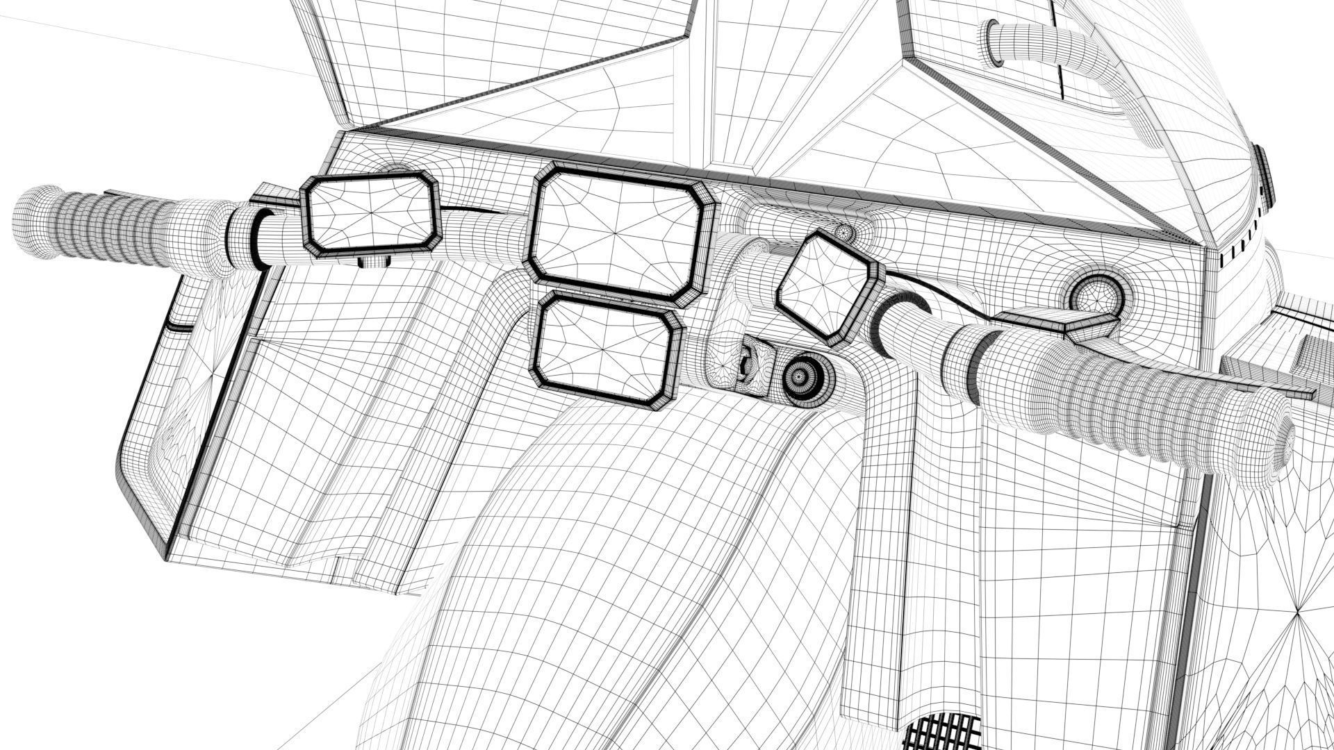 Akira Bike  3D model_5