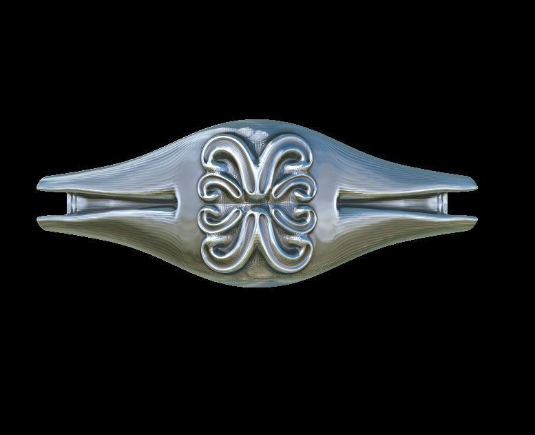 Unique Shaped Ring 3D print model_17