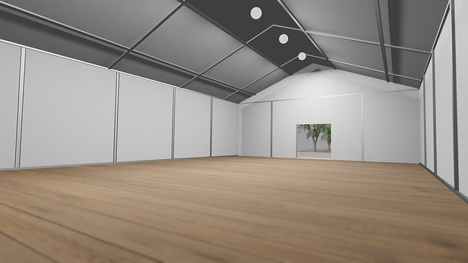 Studio Low-poly 3D model