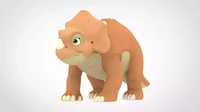 Cera Threehorn 3D model