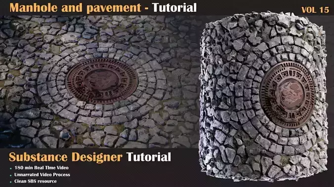 Manhole and Pavement Tutorial - VOL 15  