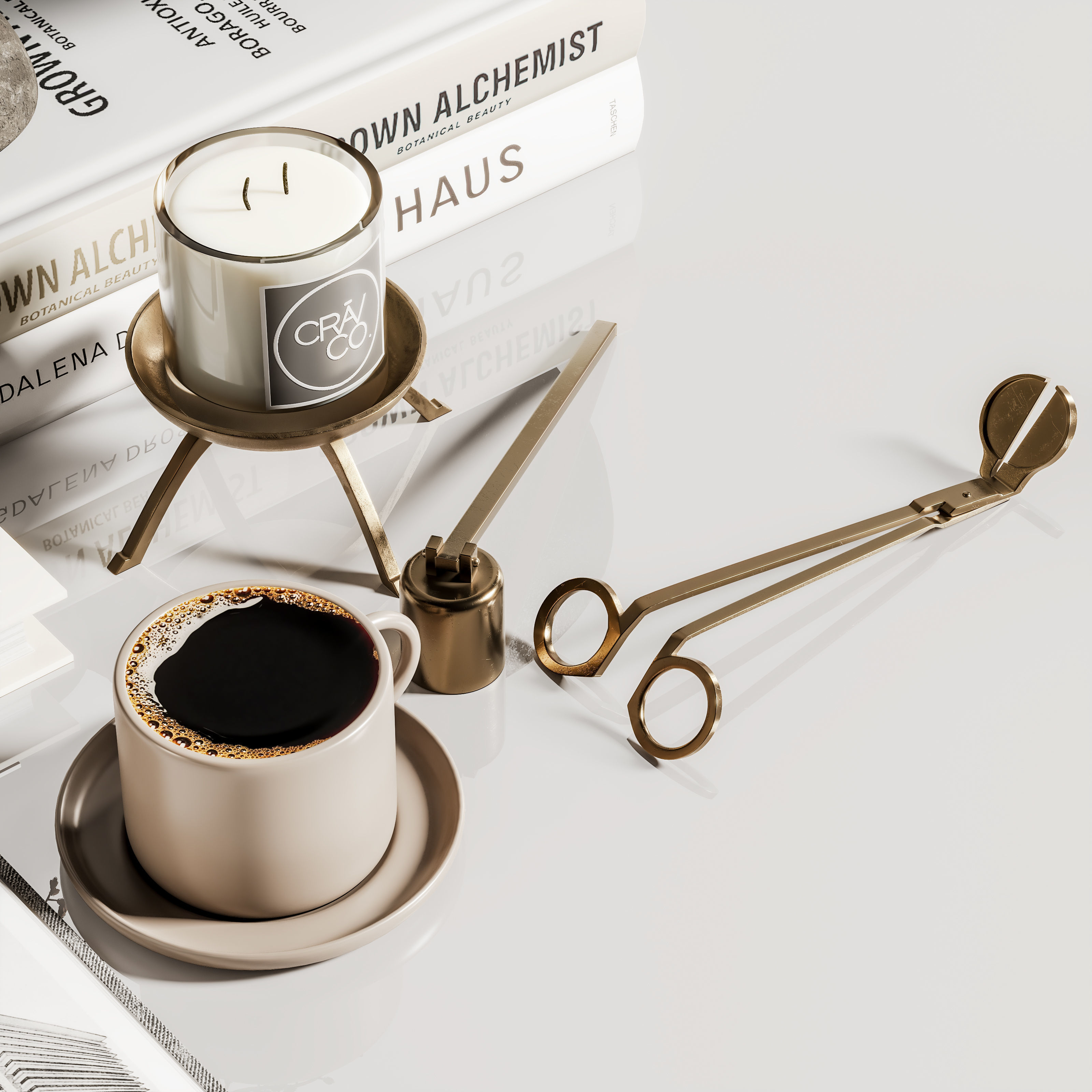 decorative set 104 3D model_5