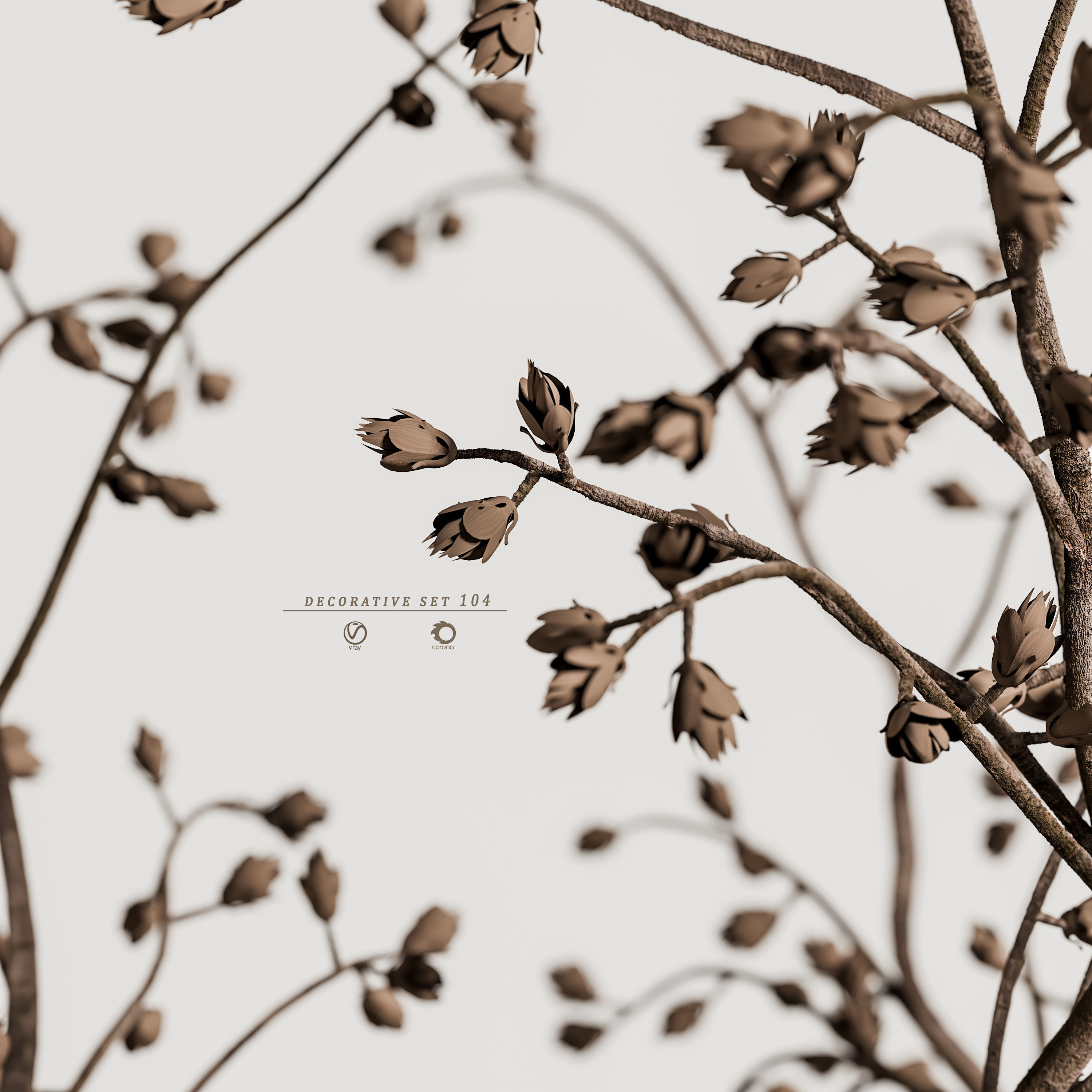 decorative set 104 3D model_4