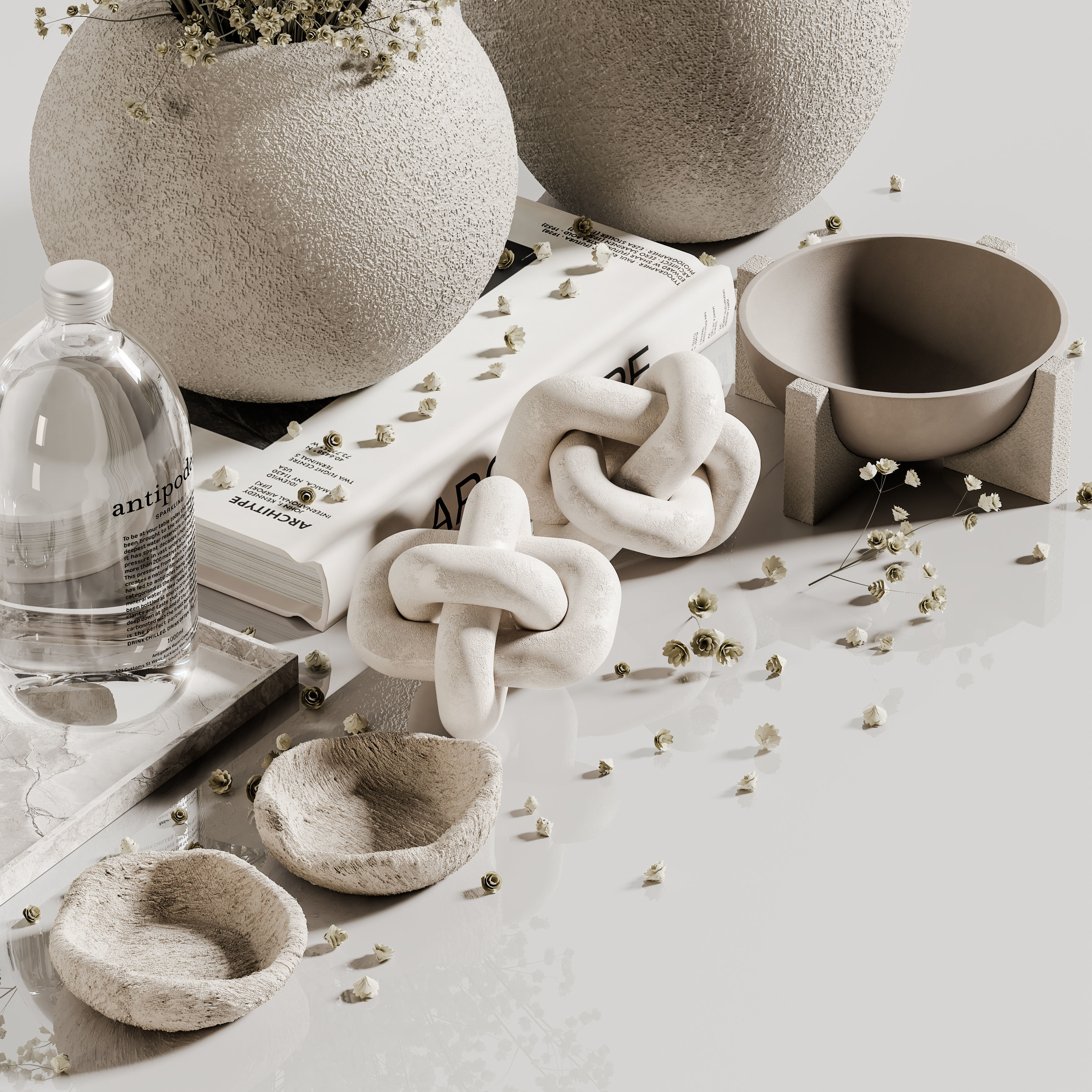 decorative set 105 3D model_4