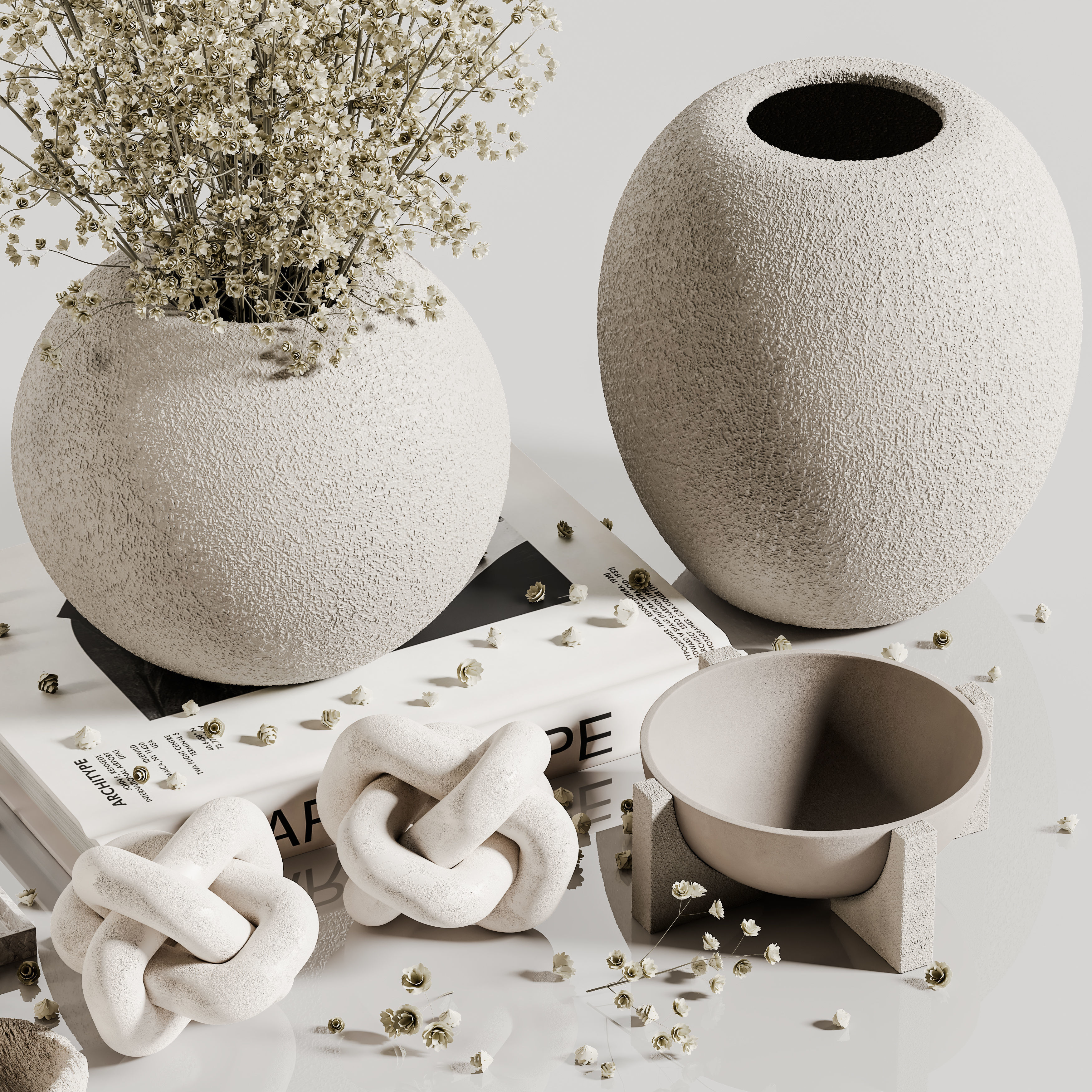 decorative set 105 3D model_5