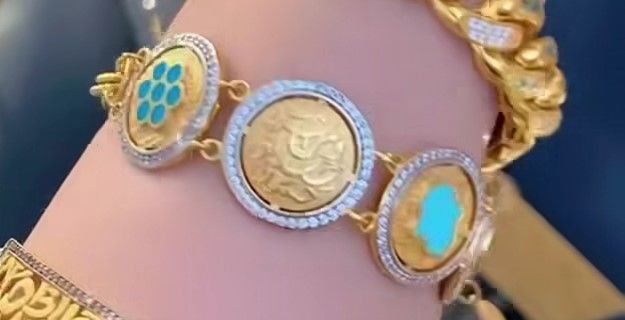 islamic uniq braclet  3D print model_1